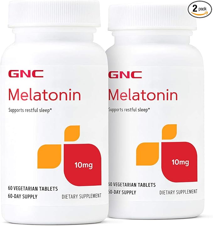 GNC Melatonin 10mg - Twin Pack