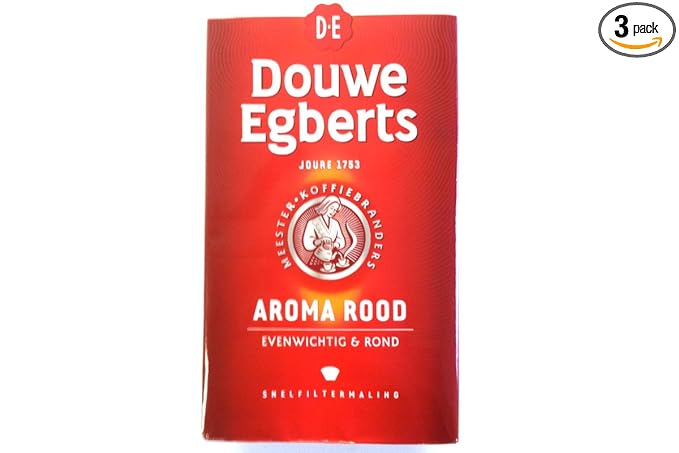 Douwe Egberts Aroma Ground Coffee 17.5 Oz (Pack of 3)