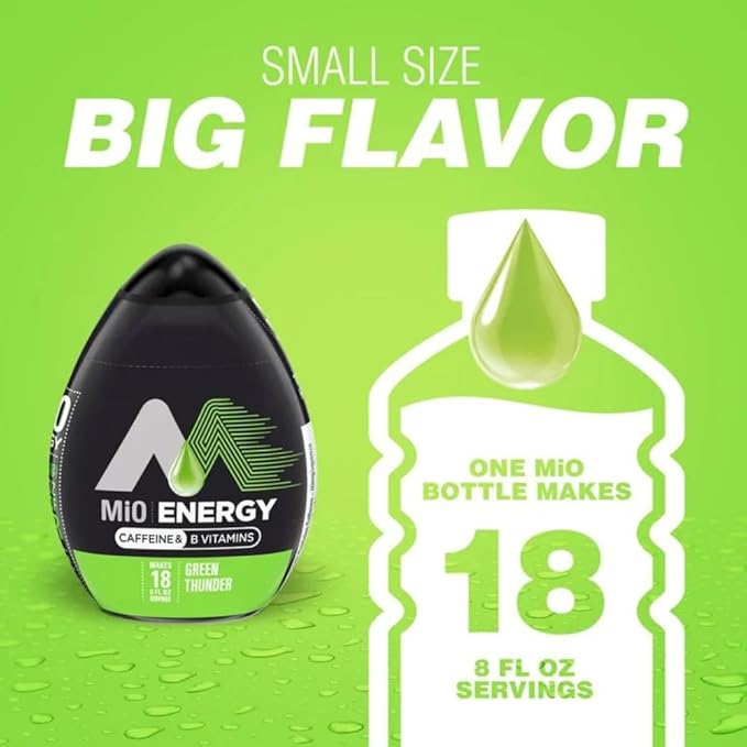 Mio Water Enhancement - Variety (Pack of 4) (Energy Variety)