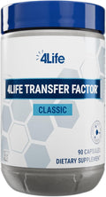 4Life Transfer Factor Classic -with Cow Colostrum for Enhanced Immune Response Recognition and Memory - for Ages 2 and Up - 90 Veggie Capsules