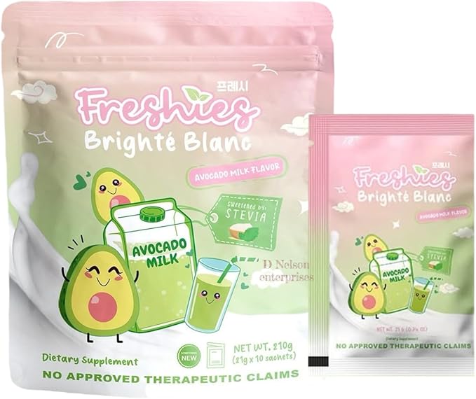 Freshies Avocado Milk 80000mg Hydrolyzed Collagen 10 Sachets