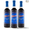 Wyman's Wild Blueberry Juice 100% Juice No Sugar Added Not From Concentrate Glass Bottled 500mL (3 Pack)