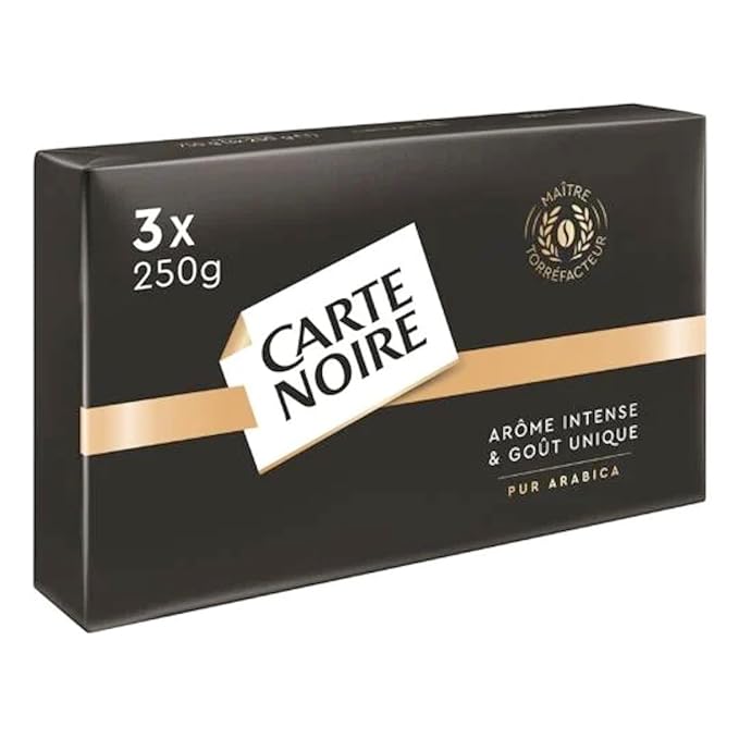 Carte Noire arabica ground coffee 6 x 250 g medium roast