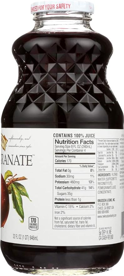 Juice Just Pomegranate 32 FO (Pack Of 6) - Pack Of 6