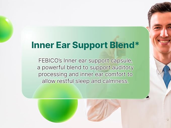 Inner Ear Support Capsule 30 Capsules Dietary Supplement with GABA and Sesamin Auditory Health Support mit
