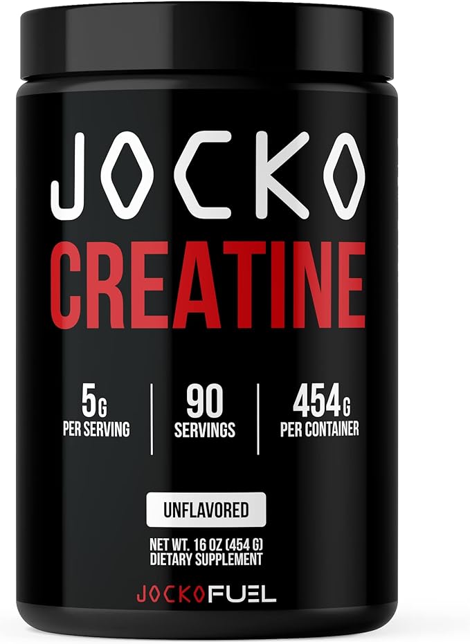Jocko Fuel Greens &amp Creatine Bundle - Greens &amp Superfood Powder + Creatine Powder