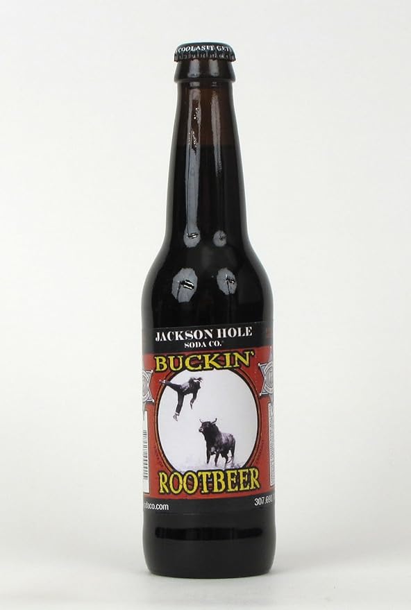 Jackson Hole Buckin' Root Beer 12 oz (48 Pack)