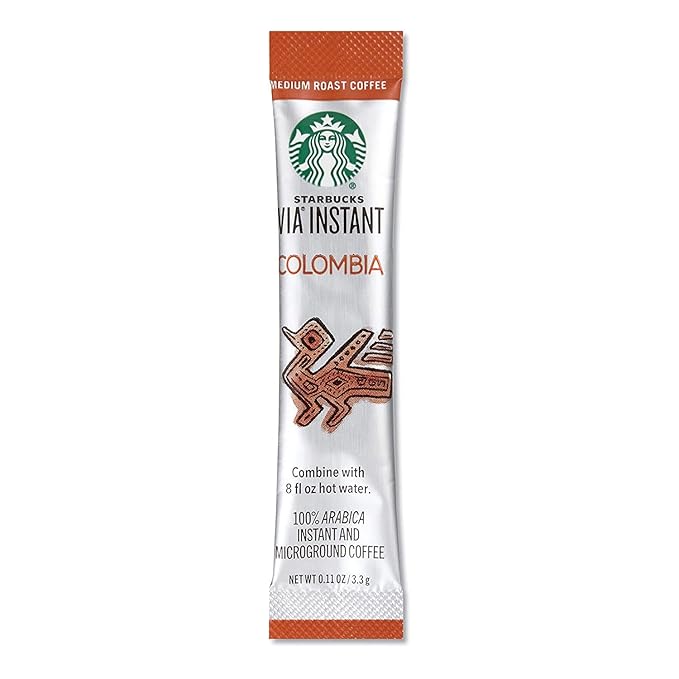 Starbucks VIA Instant Coffee Colombia 13 CT Pack - 6