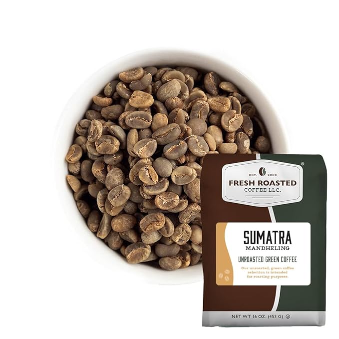 Fresh Roasted Coffee Unroasted Indo-Pacific Home Roasting Starter Kit Kosher