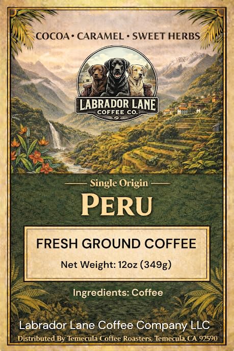 Peru - Single Origin Small Batch Premium Coffee - 12oz