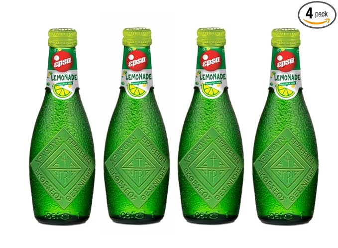 EPSA 4 Pack 7.8oz each (Lemon Soda (Gazoza))