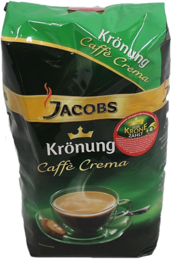 Jacobs Kronung Crema Whole Bean Coffee 1000 Gram / 35.2 Ounce (Pack of 1)
