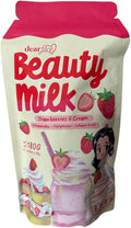 Dear Face Beauty Strawberries and Cream Collagen Drink 10 Sachets x 18g