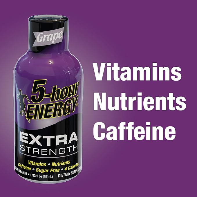 5-hour ENERGY Shot Extra Strength Sour Apple Flavor 1.93 oz. 24 pack