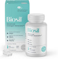 Biosil Collagen Booster Supplement - 120 Vegan Capsules - Patented ch-OSA Activator for Skin Hair Nails &amp Joints - Supports Natural Production - 60-Day Supply