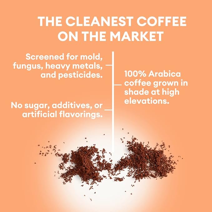 Cusa Tea &amp Coffee Dirty Chai Cold Brew. Premium Instant Coffee Rainforest Alliance Certified Arabica Beans. Drink Mix Packets Ready in Seconds Makes Hot or Iced Coffee (30 Servings)