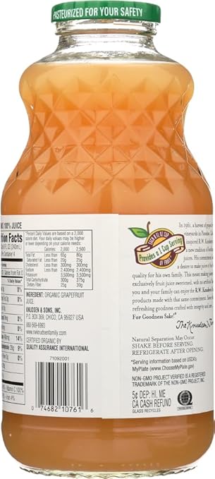 JUICE GRAPEFRUIT ORG 32 FO