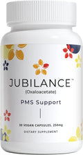 Jubilance PMS Support - Oxaloacetate PMS Relief Vitamin for Women (New Look Same Clinically Proven Formula)