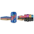 Zevia Zero Calorie Soda Cherry Cola Naturally Sweetened Soda (24) 12 Ounce Cans Cherry Cola-flavored Carbonated Soda &amp Zero Calorie Energy Drink Variety Pack 12 Ounce (Pack of 12)