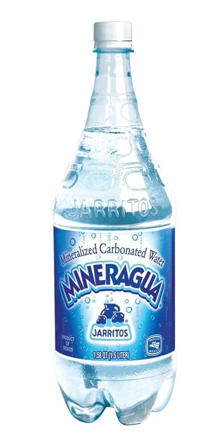 Jarritos Mineragua Mexican Soft Drink Plastic Bottles 1.5 Liter 5 Pack