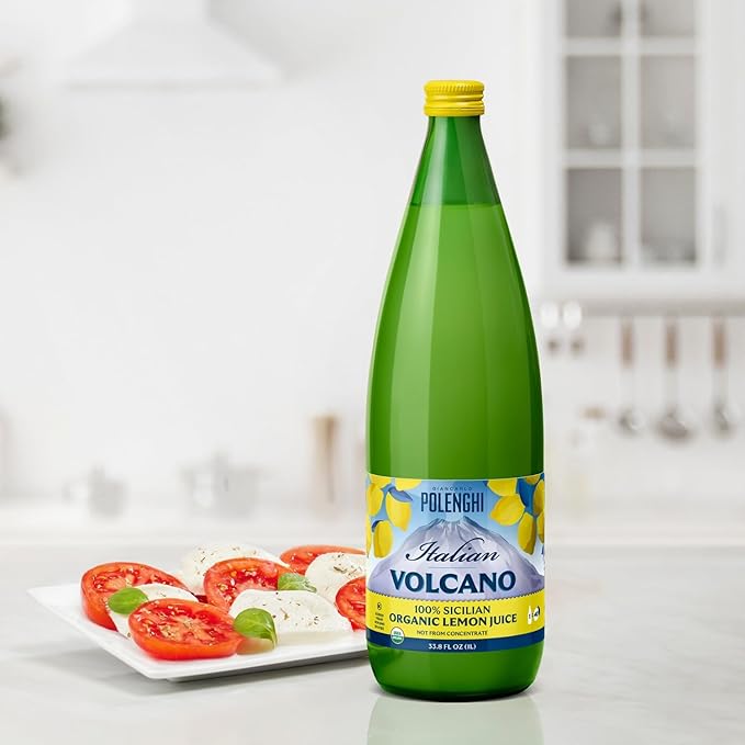 Volcano Lemon Juice 1Ltr (Pack of 6)