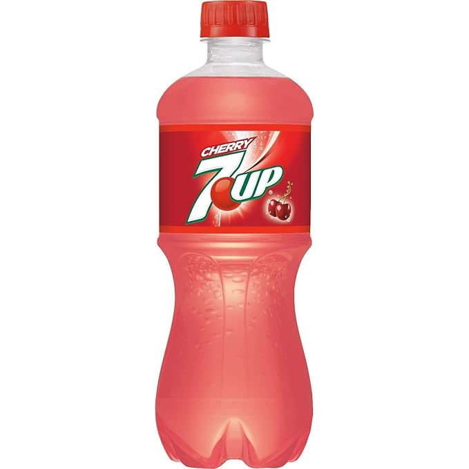 7-Up Cherry 20 oz Soda Bottles (Pack of 10)