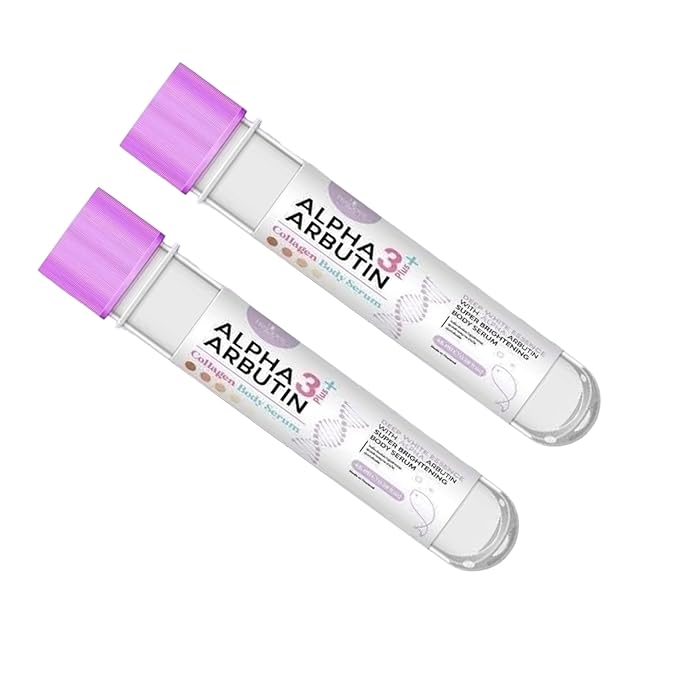 2 Packs Precious Skin Thailand Alpha Arbutin 3+ Collagen Body Serum 45ml – Hydrating Body Essence