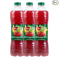 Kosher Prigat Strawberry Banana Flavored Juice Blend Drink 1.5 L Pack of 3
