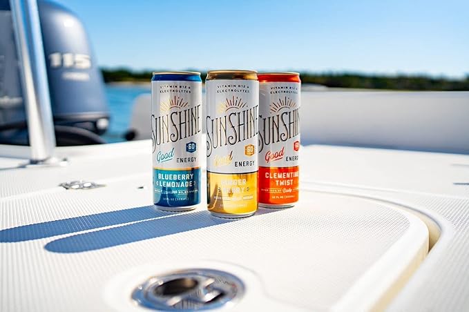 Sunshine Beverages LLC Good Energy Drink Ginger Berry 12 Fl Oz
