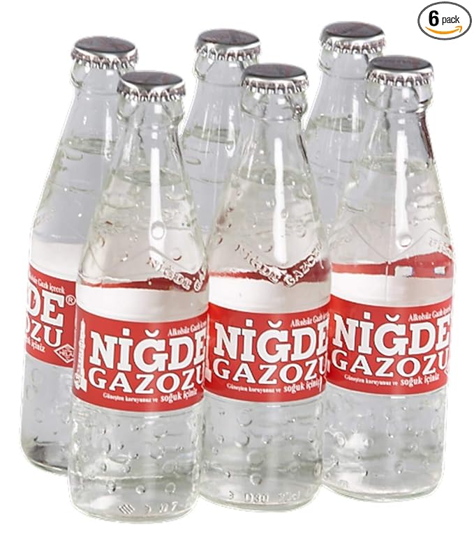 Nigde gazozu Turkish traditional soft drink 6x250ml