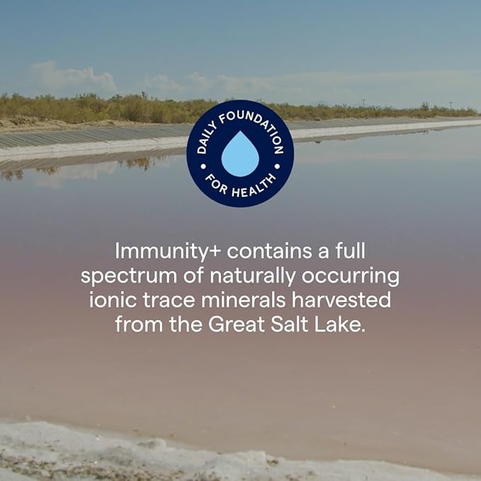 Trace Minerals Immunity+ - Liquid Supplement for Healthy Body &amp Immune Support - Elderberry Multivitamin - Formulated with Ionic Trace Minerals - Sugar-Free - Mixed Berry - 30 fl oz (30 Servings)