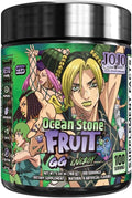 Gamer Supps GG Energy - JoJo's Ocean Stone Fruit (100 Servings) - Keto Friendly Gaming Energy and Nootropic Blend Sugar Free + Organic Caffeine + Vitamins Powder Drink