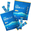 Nello Supercalm Drink Mix - Blue Coconut and Tropical Tangerine Ashwagandha KSM 66 Magnesium Glycinate &amp L-Theanine Supplement - Focus and Relaxation Support (2 x 20 Travel Packets)