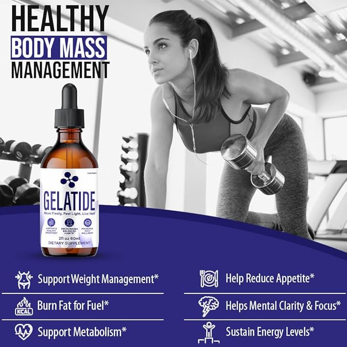 Gelatide Drops All Natural Maximum Strength Formula All Natural Gela Tide Liquid Drops Supplement (5)