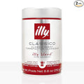 Illy Ground Moka Medium Roast 8.8-Ounce Cans (Pack of 2)