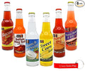 Generic Lester's Fixins Soda | 6 Pack of Unique Weird and Unusual Flavors of Food Soda Pop with Real Cane Sugar | 12 oz Glass Bottles in a Mixed 6 Pack Sampler with Crazy Soda Pop Bottle Opener