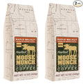 Moose Munch Maple Walnut Ground Coffee – 2 Pack 12 oz Bags – Sweet Maple Flavor with Nutty Walnut Flavored Medium Roast Coffee