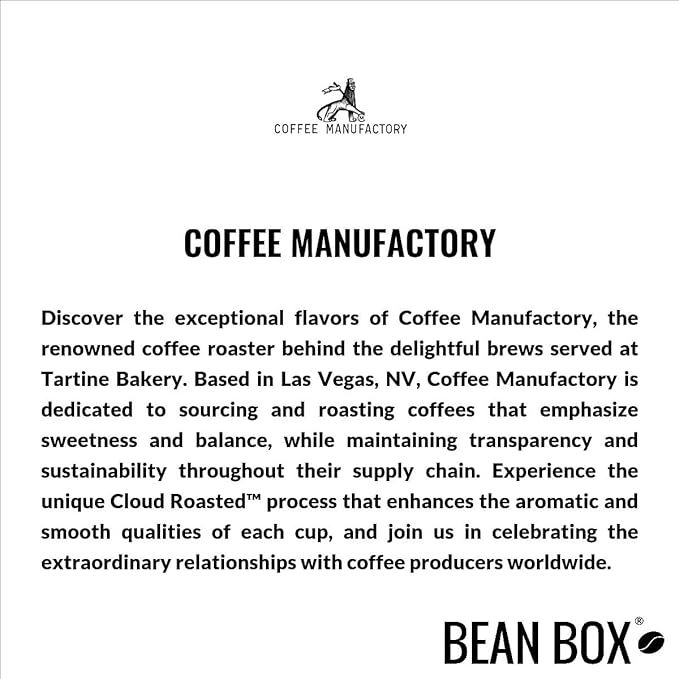 03 AFRICA - Roasted by Coffee Manufactory - Whole Bean Coffee - 12 Ounce Bag