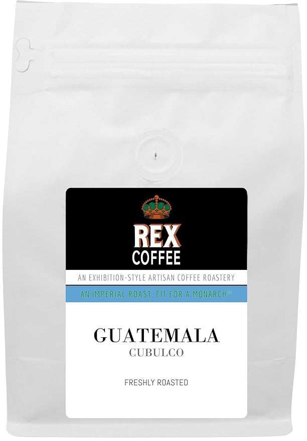 REX Guatemala Cubulco Medium Roast Whole Bean Coffee Single Origin 5 Pound