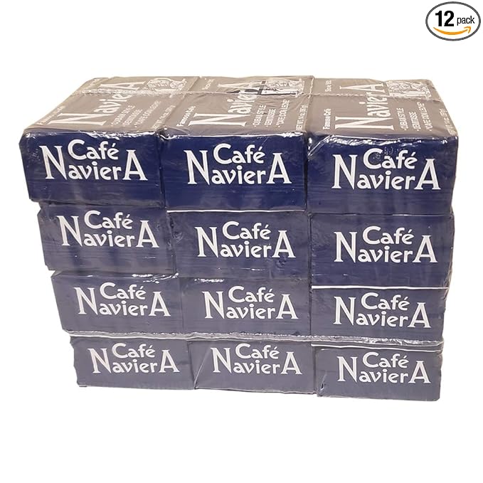 Cafe Naviera Cuban Style Dark Roasted Coffee - 12 pack