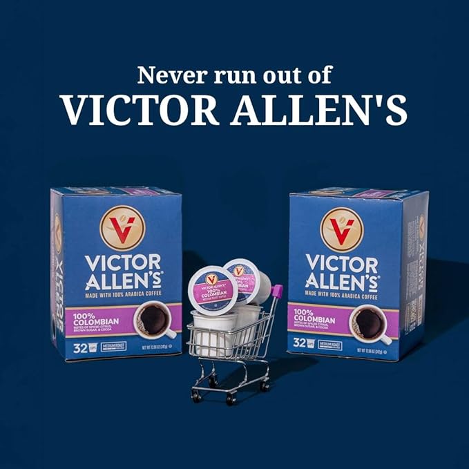 Victor Allen's Coffee Springtime Coffee Variety Pack Medium Roast 36 Count Single Serve Coffee Pods for Keurig K-Cup Brewers