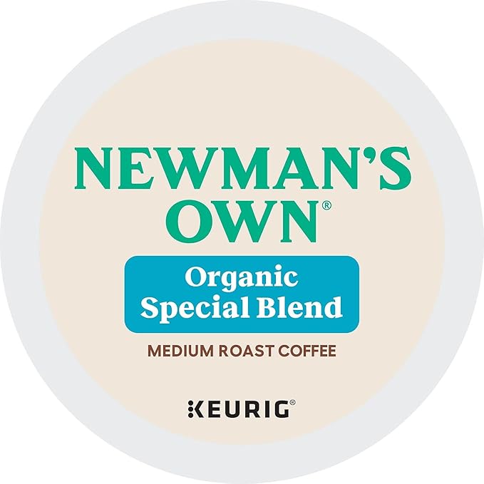 Newman's Own Organics K-Cup Portion Pack for Keurig K-Cup Brewers Newman's Own Special Blend (Pack of 96) (Packaging may vary)