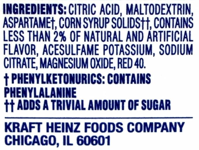 Crystal Light Strawberry Watermelon Drink Mix 12-Quart Canister (Pack of 19)