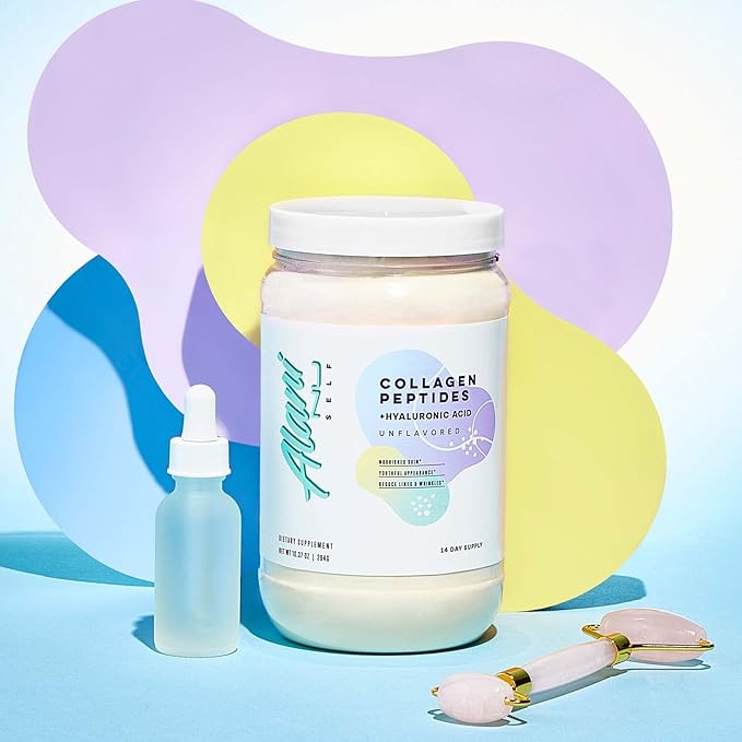 Alani Nu Collagen Peptides Powder UNFLAVORED | 18g Protein | Supports Bone Skin and Nail Health | Collagen for Women | 80mg of Hyaluronic Acid | Gluten Free | Sugar Free | 14 Servings