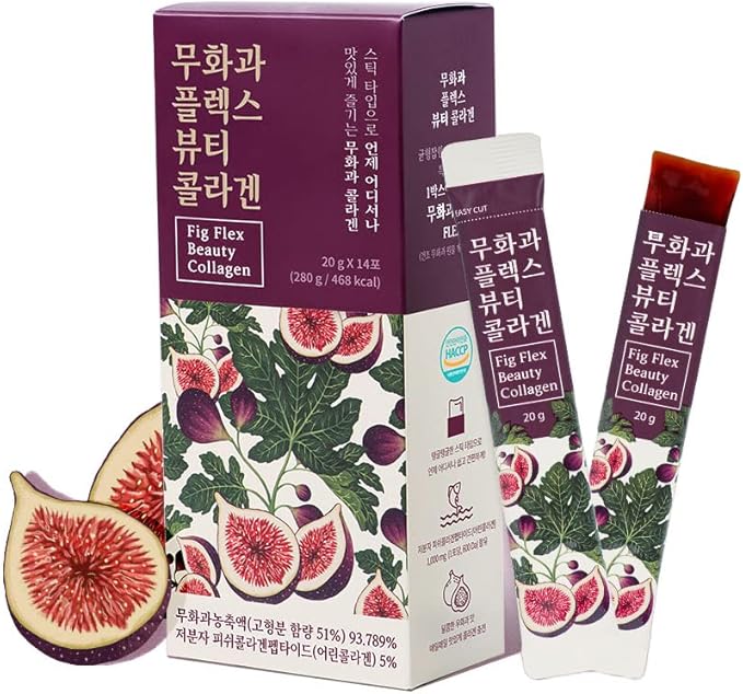Fig Collagen Jelly Sticks for Women The Combination of Figs and Low Molecular Collagen Red