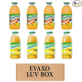 LUV BOX- variety Everfresh Juice 16 oz. pack of 8 Everfresh Mango Carrot Everfresh Pineapple Juice. by evaxo