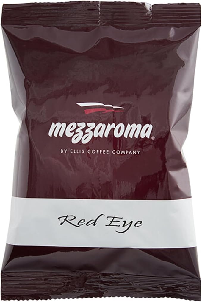 Ellis Mezzaroma Red Eye High Caffeine Coffee Packet 2.5 oz. - 24/Pieces WS-110X2621370-NF