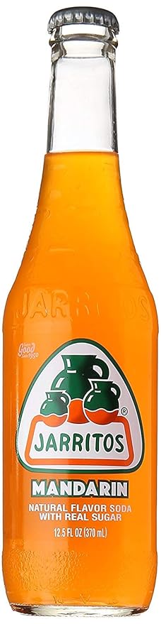 Jarritos Mexican Soft Soda Drink Grapefruit Mandarin Lime - Variety Pack 12.5oz Glass Bottle (Pack of 6 Total of 75 Fl Oz)