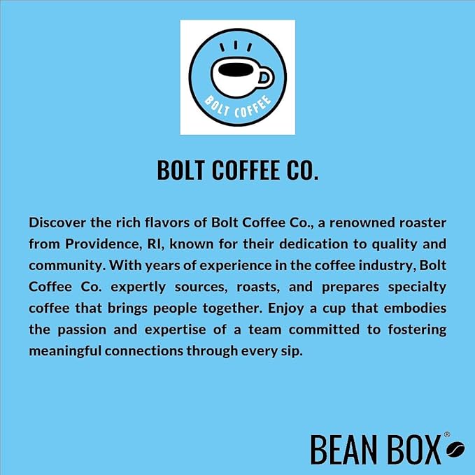 Lite Bright - Light Roast Blend - Roasted by Bolt Coffee Co. - Whole Bean Coffee - 2 Pound Bag