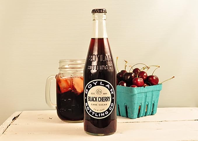 Boylan Soda Black Cherry 12.0 FO (Pack of 6)